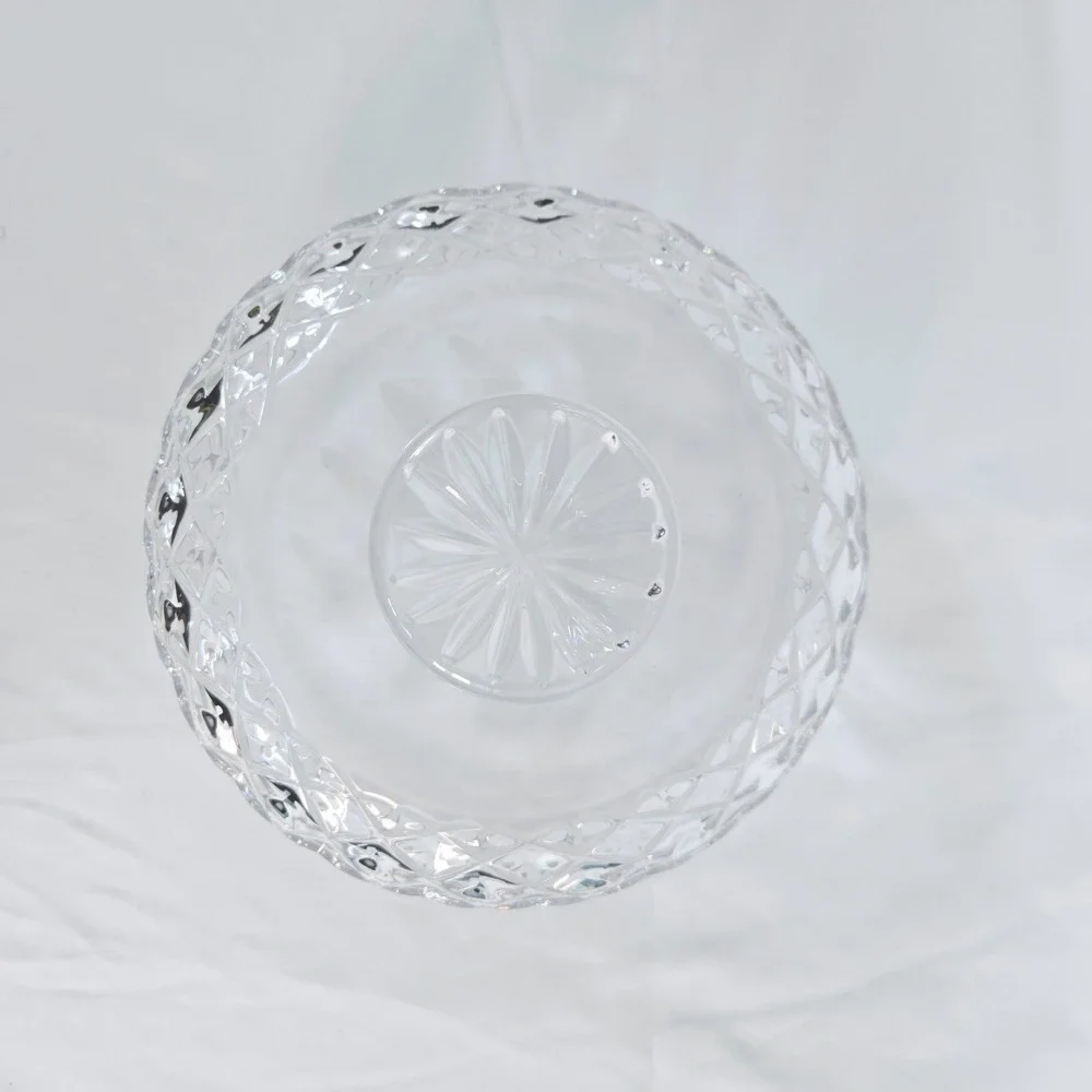 Hour Of Power Engraved Isaiah 40:31 Crystal Bowl NEW Vtg Crystal Cathedral 2000s